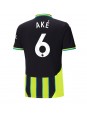 Manchester City Nathan Ake #6 Venkovní Dres 2024-25 Krátký Rukáv